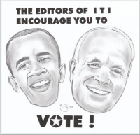 Vote! (Illustration by Gib Robbie)