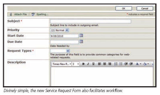 Service Request Form