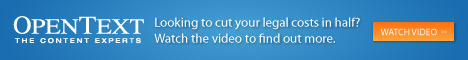 OpenText How to Cut your Legal Costs in Half