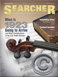 September cover of Searcher Magazine
