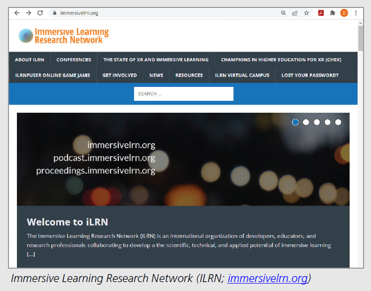 Immersive Learning Research Network (ILRN)