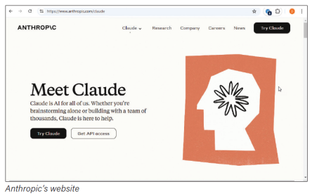 Anthropic's Website