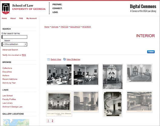 The digital archives includes both scanned and born-digital photos.