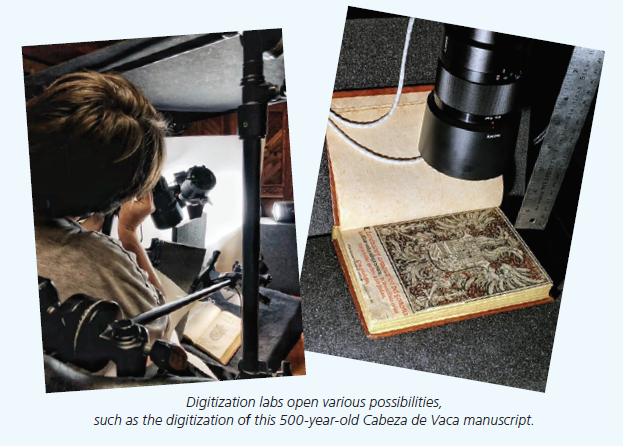 Digitization labs open various possibilities