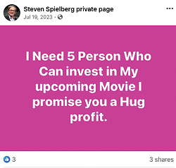 Impostors may ask outright for donations. Impostors may ask outright for donations.