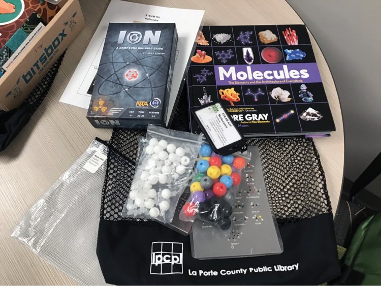STEAM kits include this one on molecules.