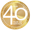 Our 40th year of service Our 40th year of service