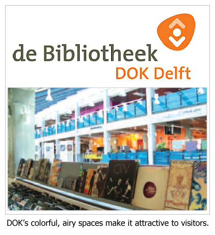 DOK's colorful, airy spaces make it attractive to visitors.