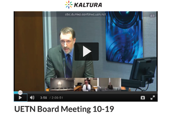 A video of the Oct. 19, 2018, board meeting is online.