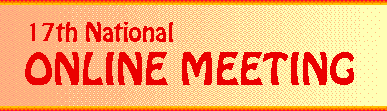 17th Annual National Online Meeting - Program