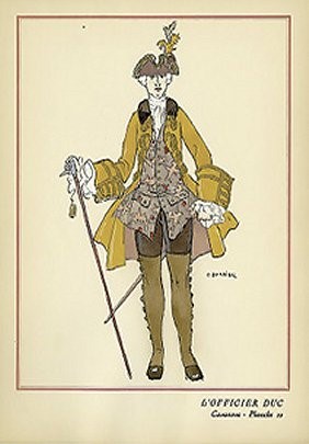 Figure 6: Barbier, George, 1882–1932, “L’Officier Duc”